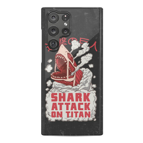 Shark Attack On Titan Phone Case